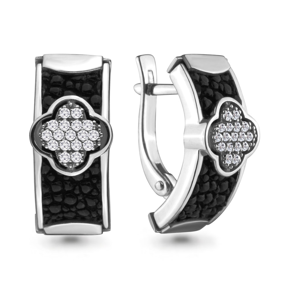 

Серьги из белого золота с бриллиантом Aquamarine Aquamarine 942104_585_бз, 942104_585_бз