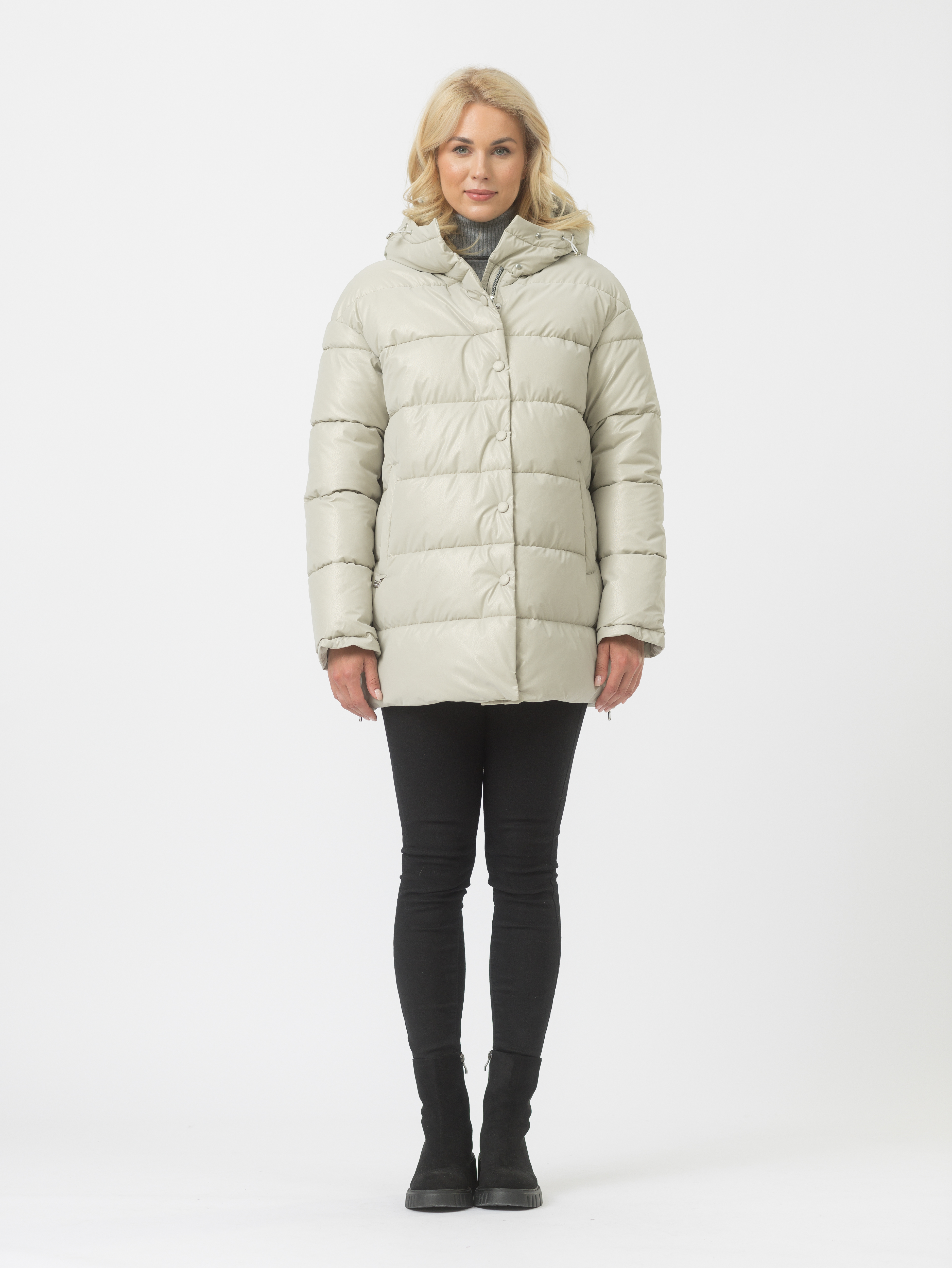 

Куртка женская Maritta 30-3019-18 бежевая 40 EU, Бежевый, 30-3019-18