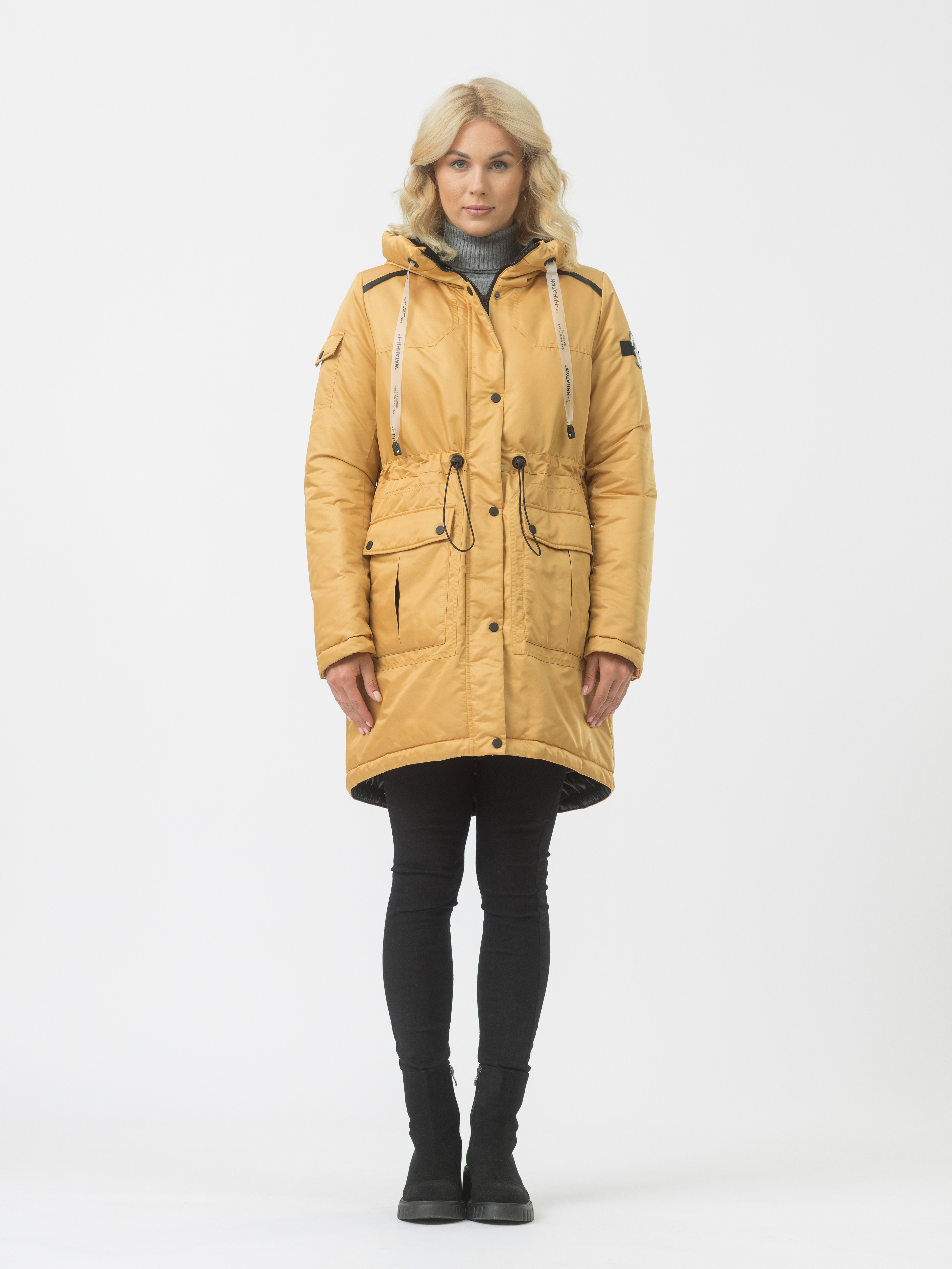 

Куртка женская Maritta 30-3022-22 желтая 46 EU, Желтый, 30-3022-22