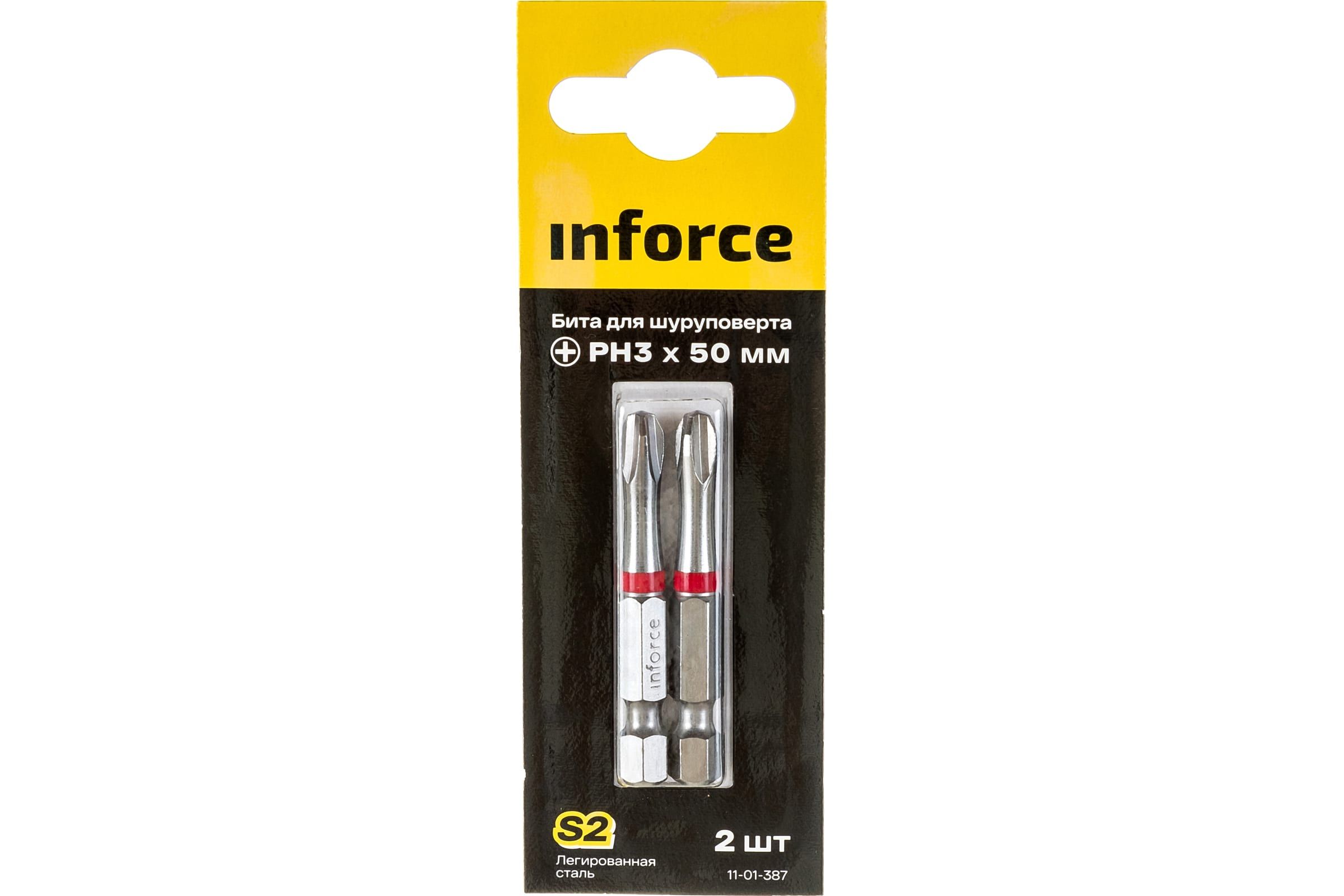 Бита для шуруповерта Inforce 11-01-387 бита inforce