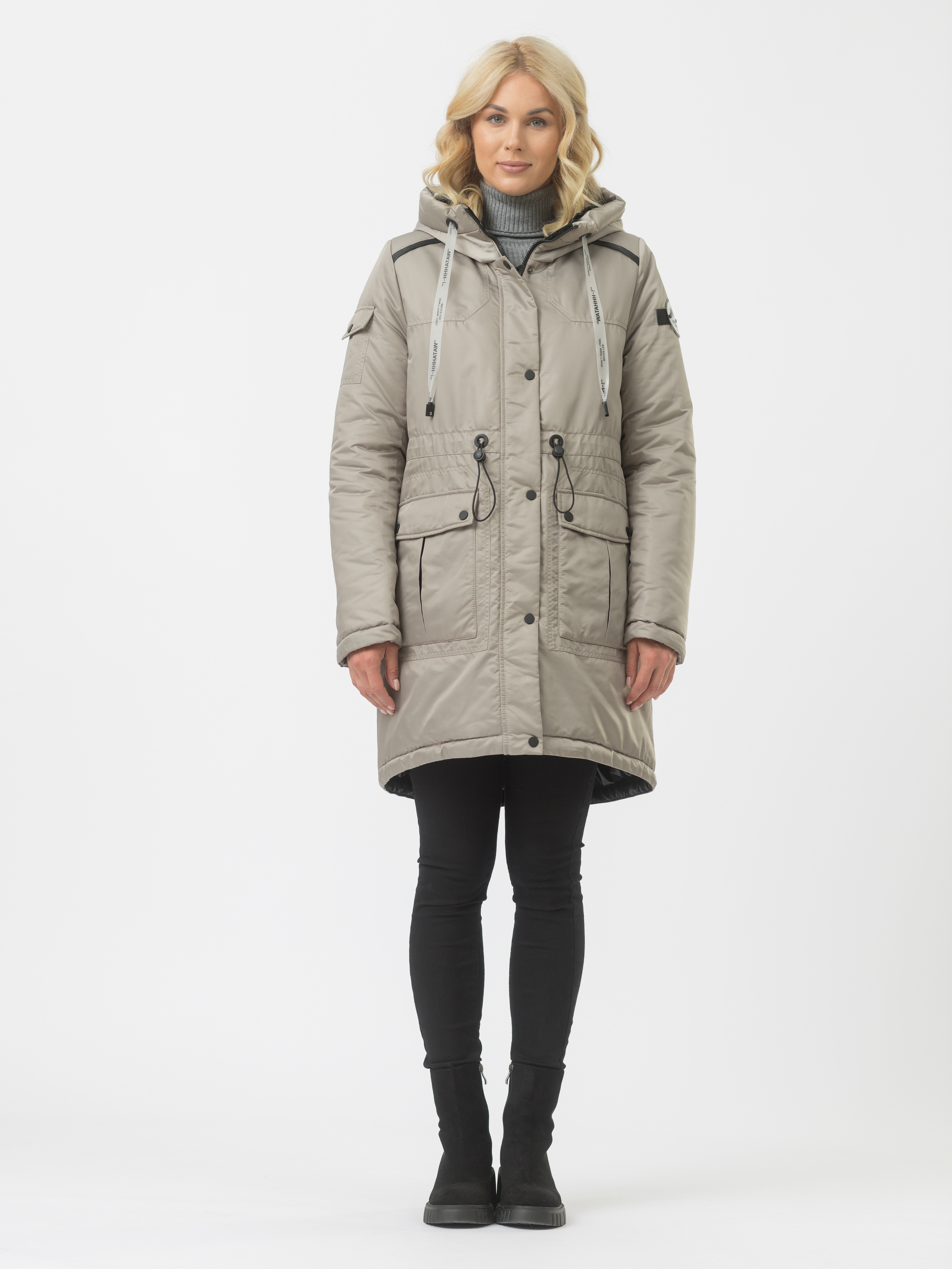 

Куртка женская Maritta 30-3022-22 бежевая 40 EU, Бежевый, 30-3022-22