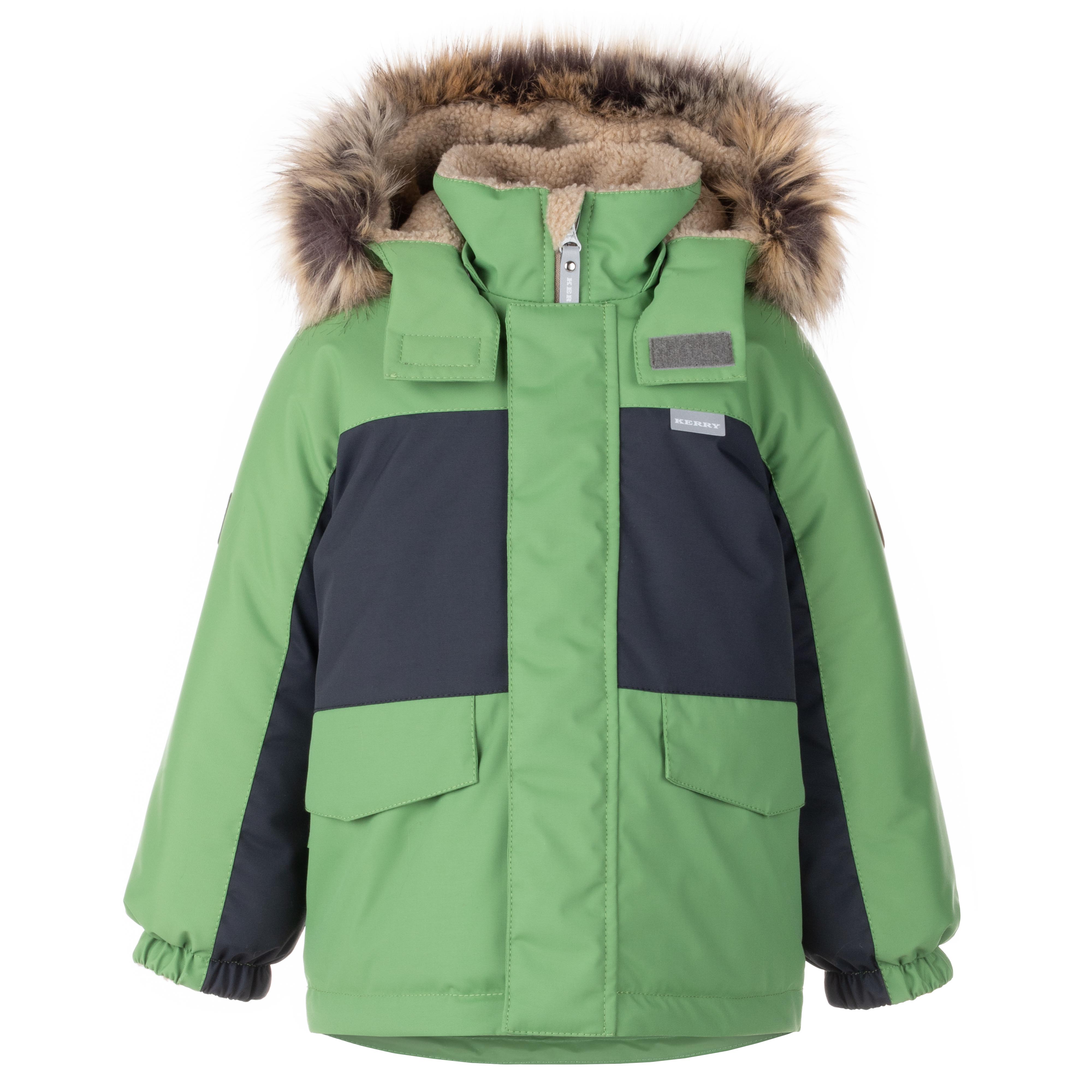 Куртка детская KERRY K23438, зеленый, 128