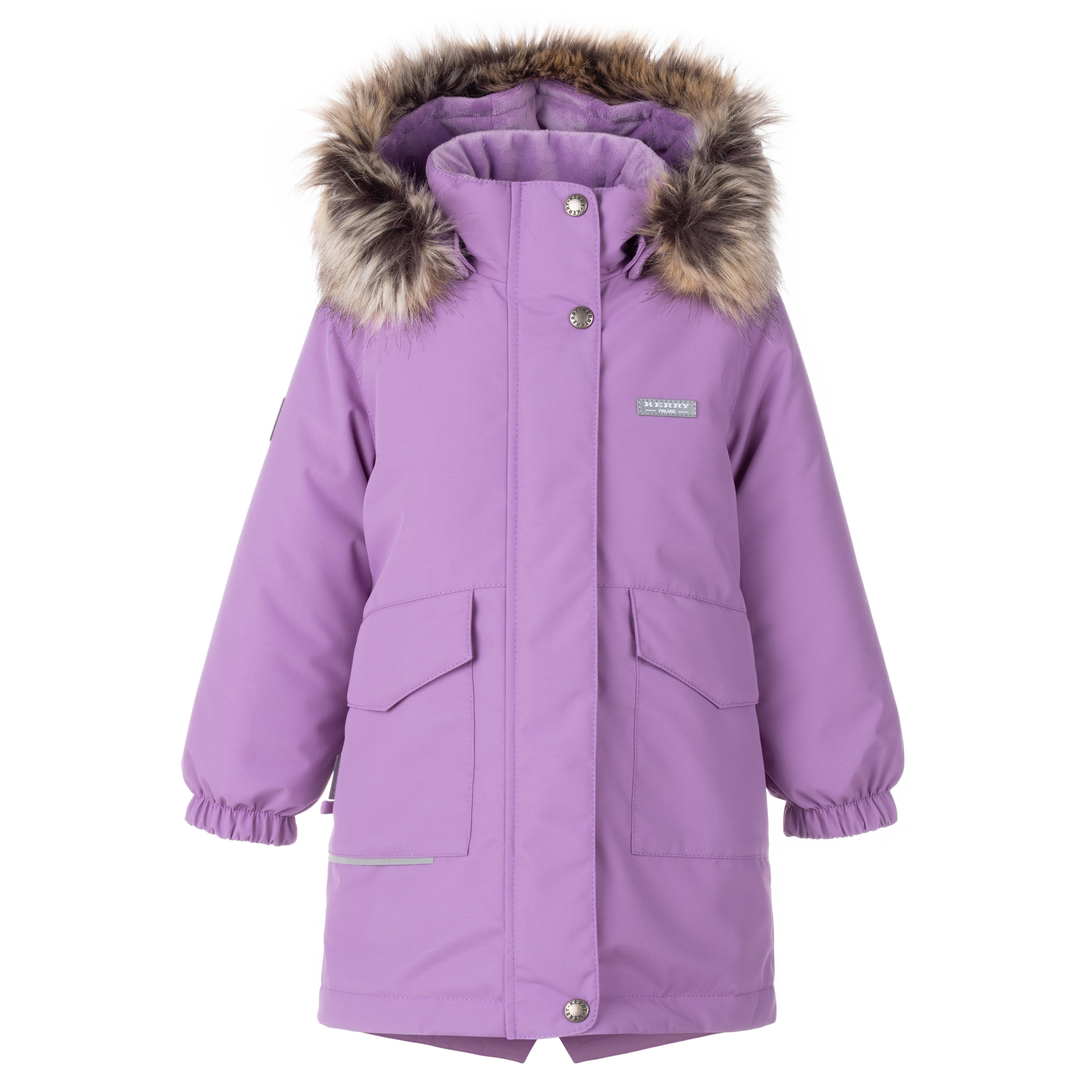 Куртка детская KERRY K23434, фиолетовый, 128 беговел triumf active al 1201tw фиолетовый