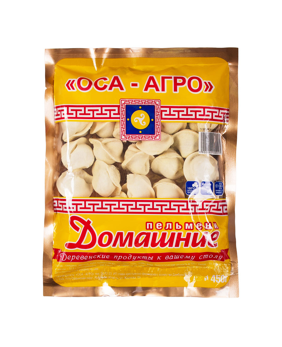 

Пельмени Оса-Агро Домашние 900 г