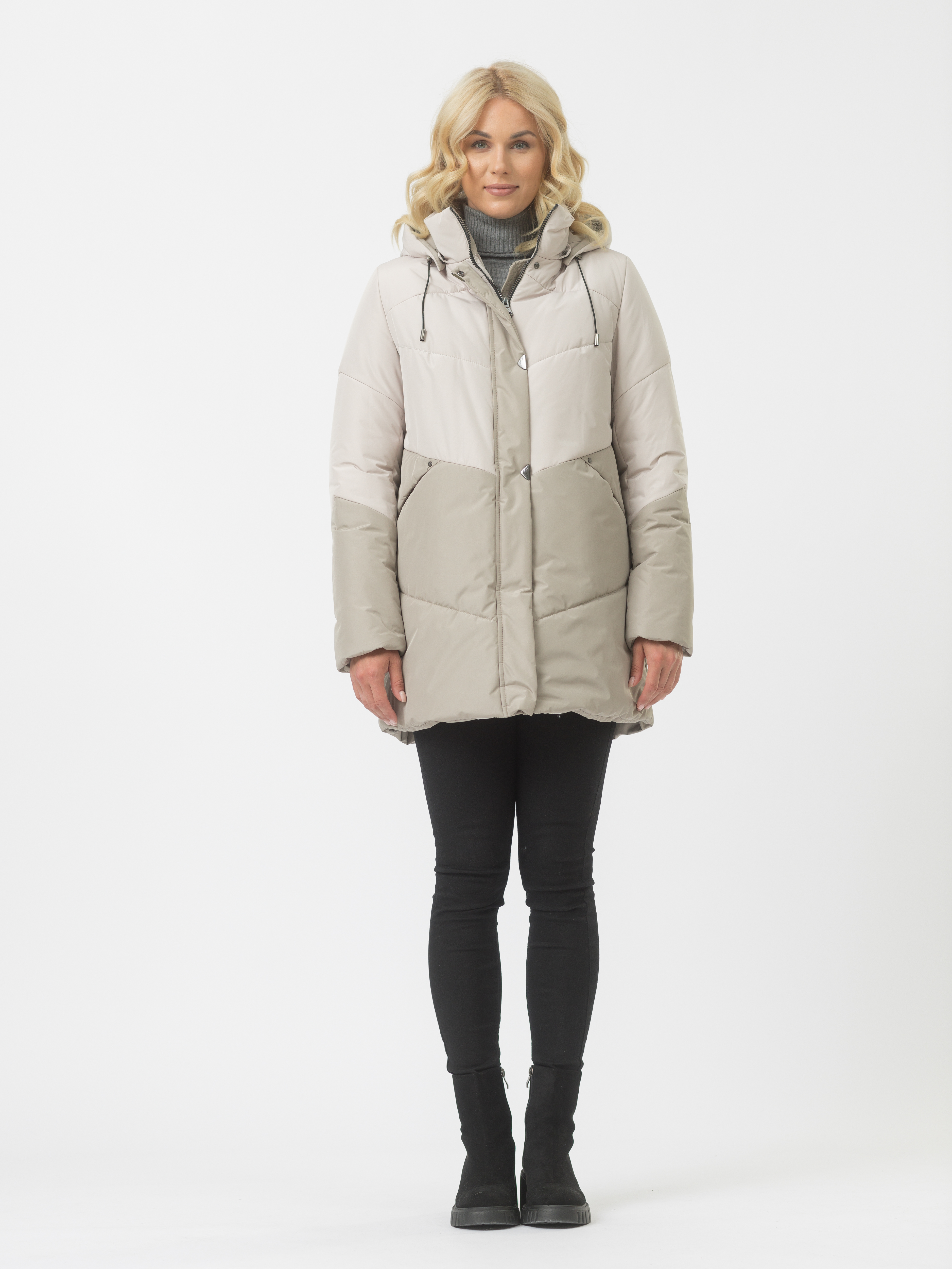 

Куртка женская Maritta 30-3018-10 бежевая 46 EU, Бежевый, 30-3018-10