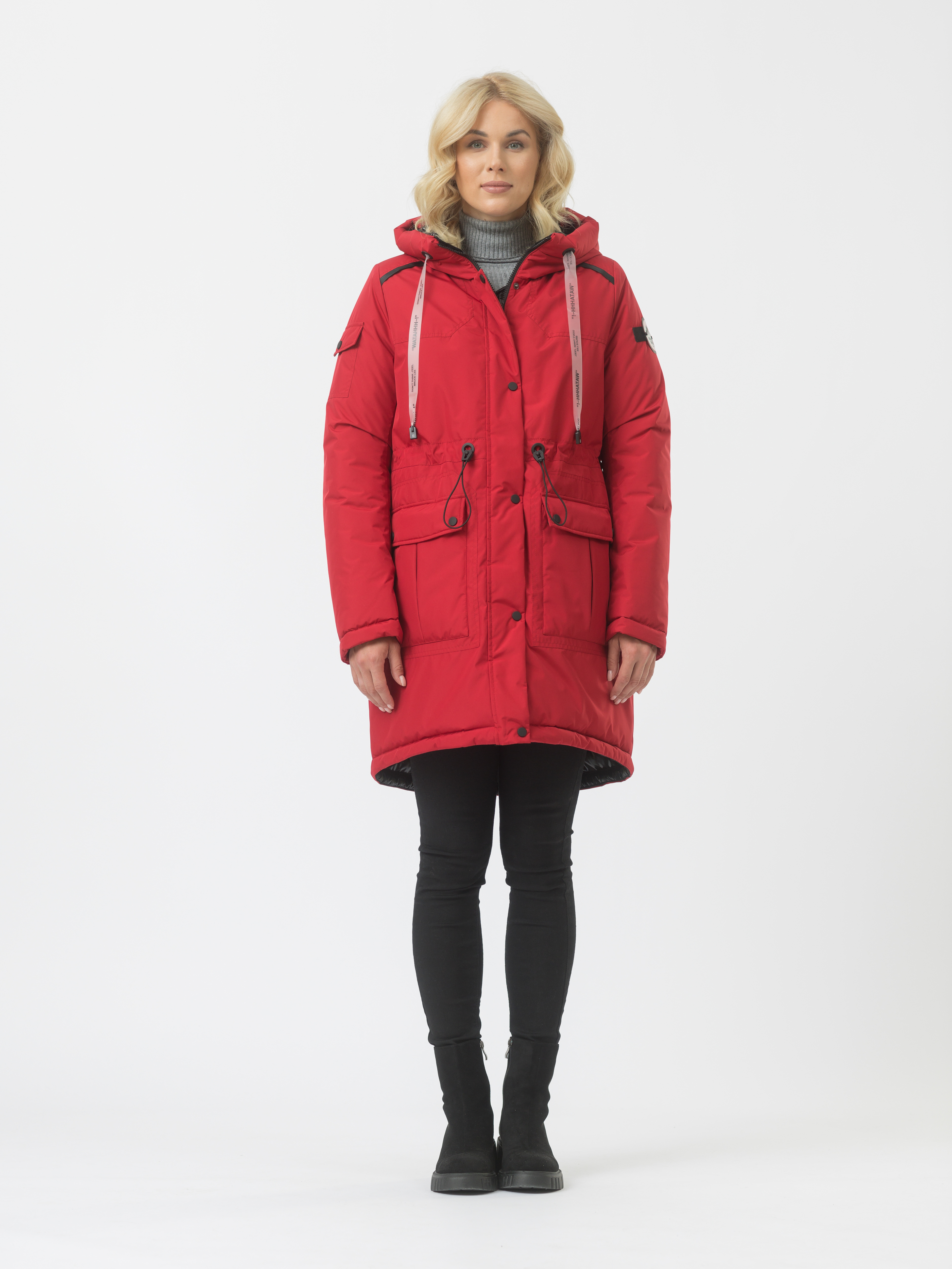 

Куртка женская Maritta 30-3022-10 красная 46 EU, Красный, 30-3022-10