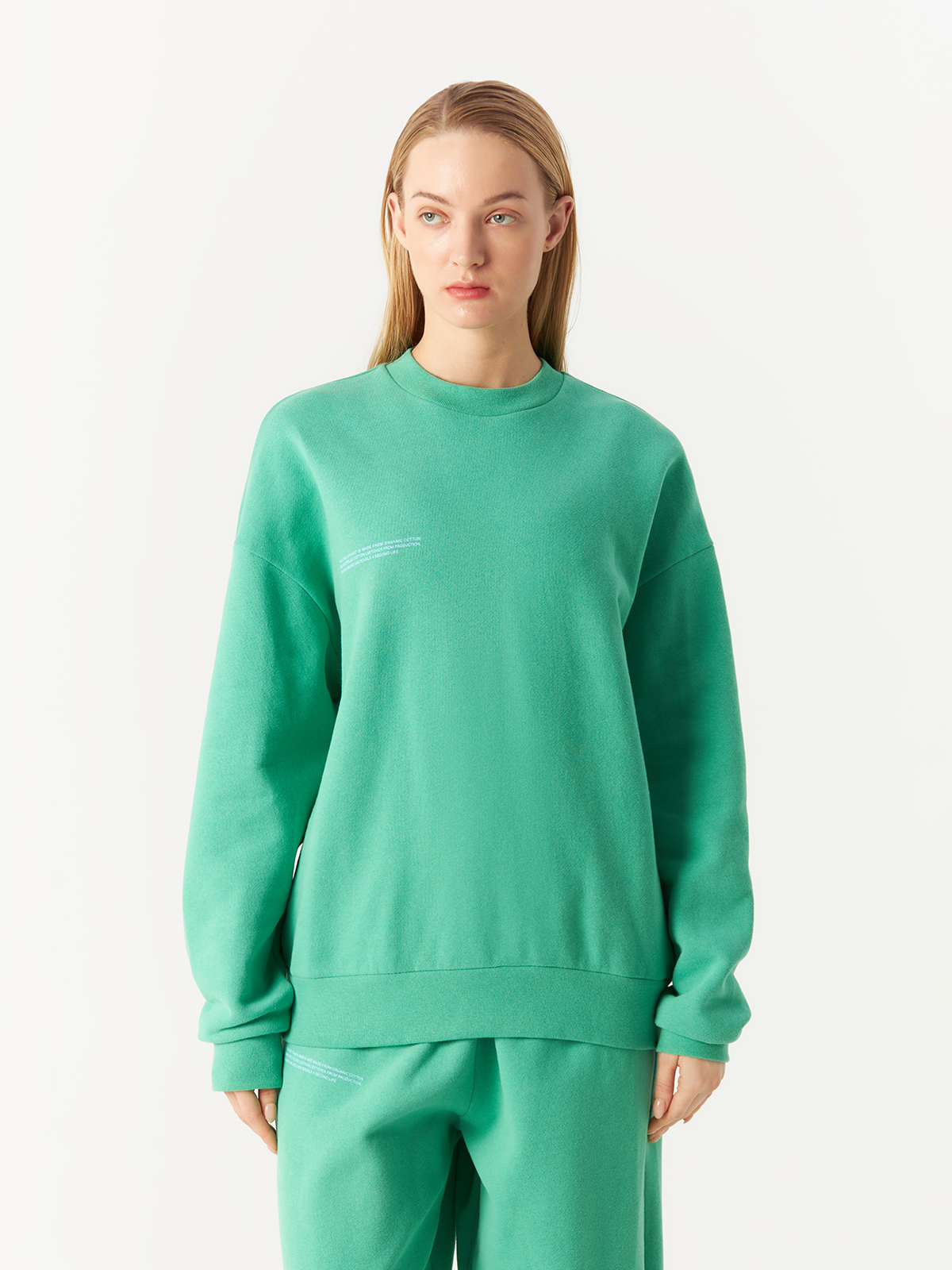 

Свитшот унисекс PANGAIA зеленый S, 360 Sweatshirt