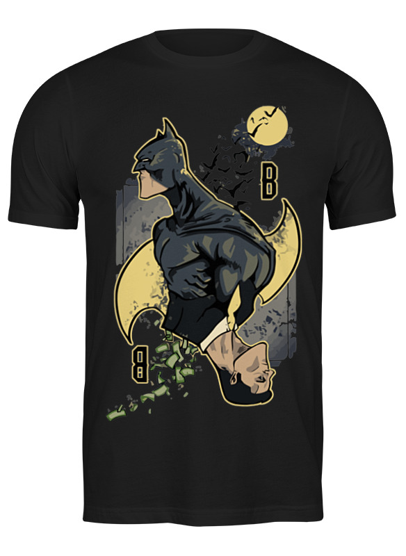 

Футболка мужская Printio Бэтмен (batman) черная S, Черный, Бэтмен (batman)