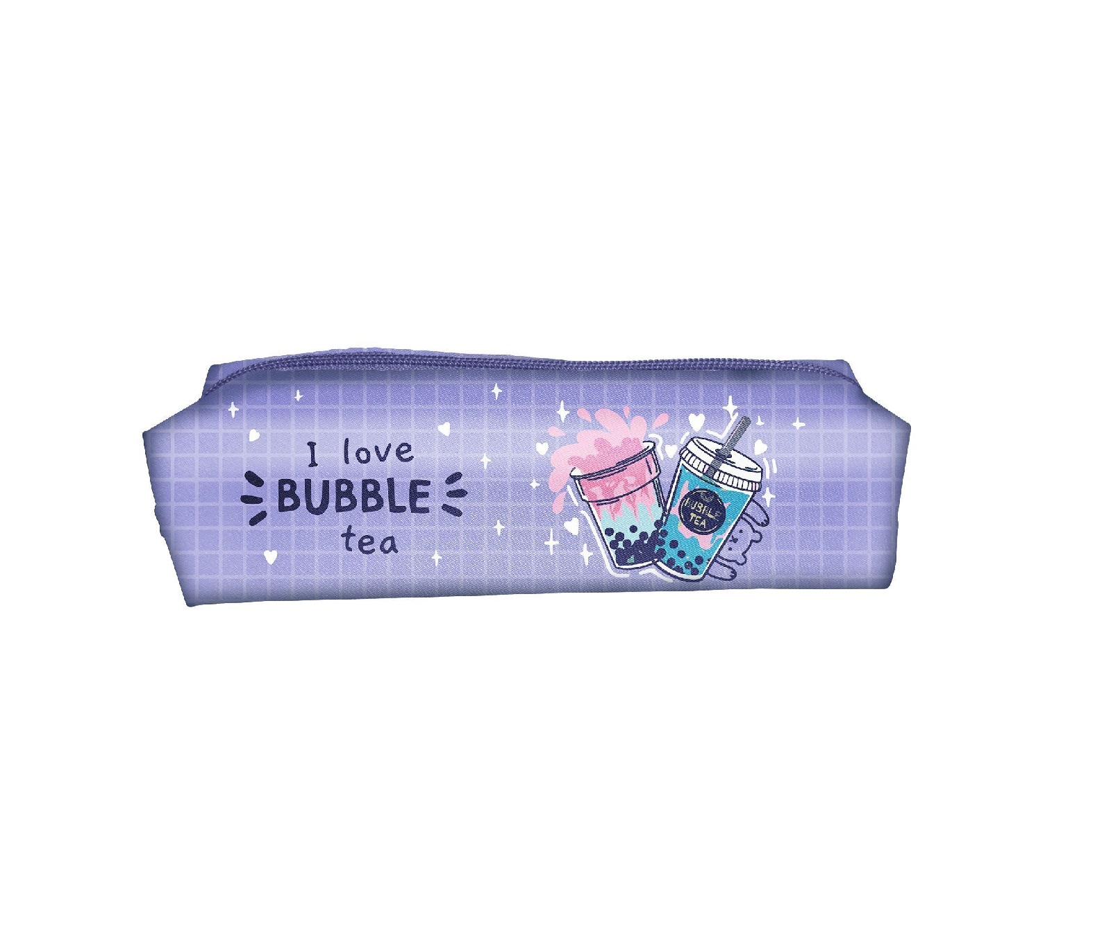 

Пенал-тубус Schoolformat Bubble Tea 1 секционный прямоугольный 195 х 45 х 45 мм, Bubble Tea