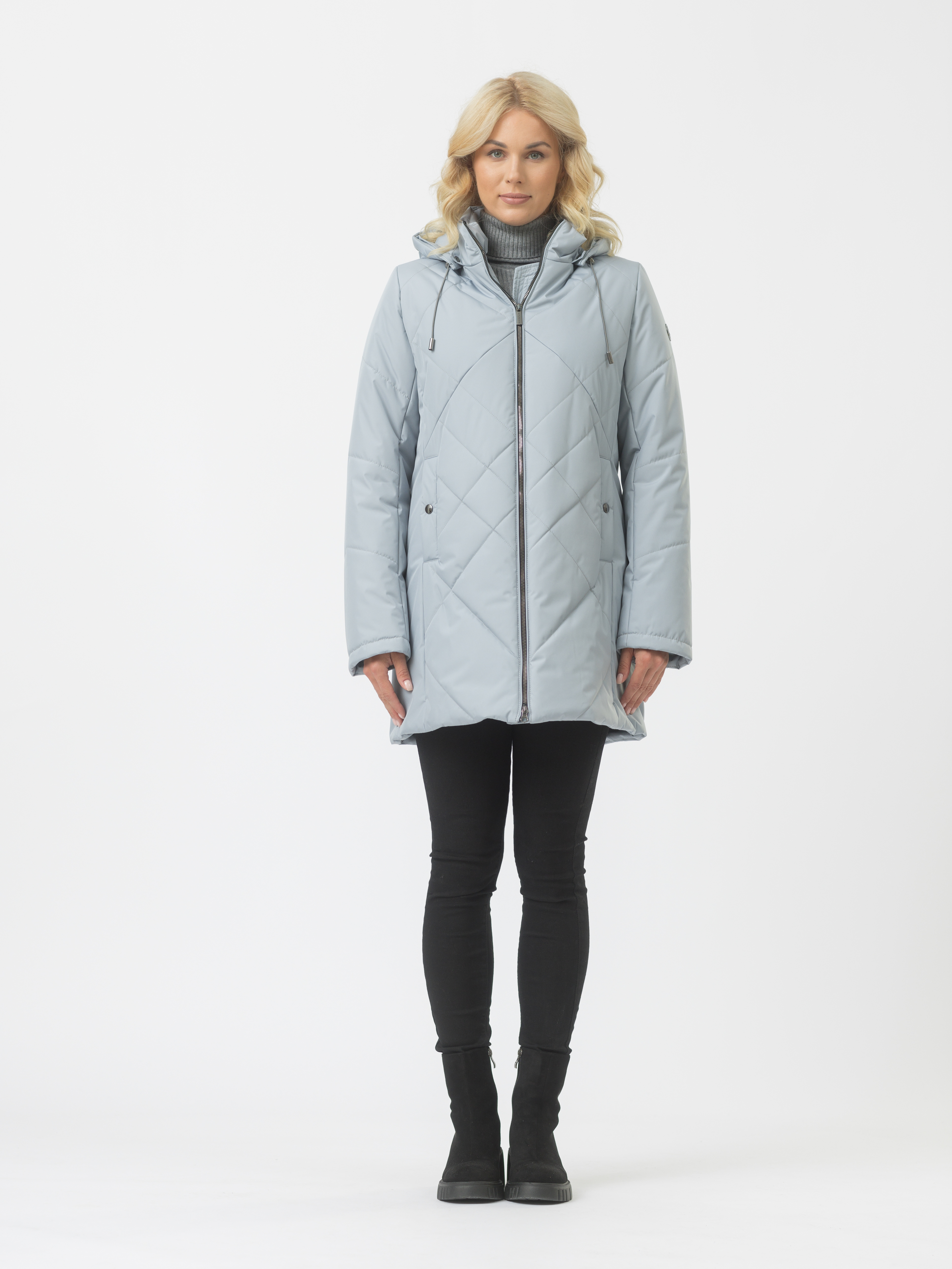 

Куртка женская Maritta 30-3024-10 голубая 40 EU, Голубой, 30-3024-10