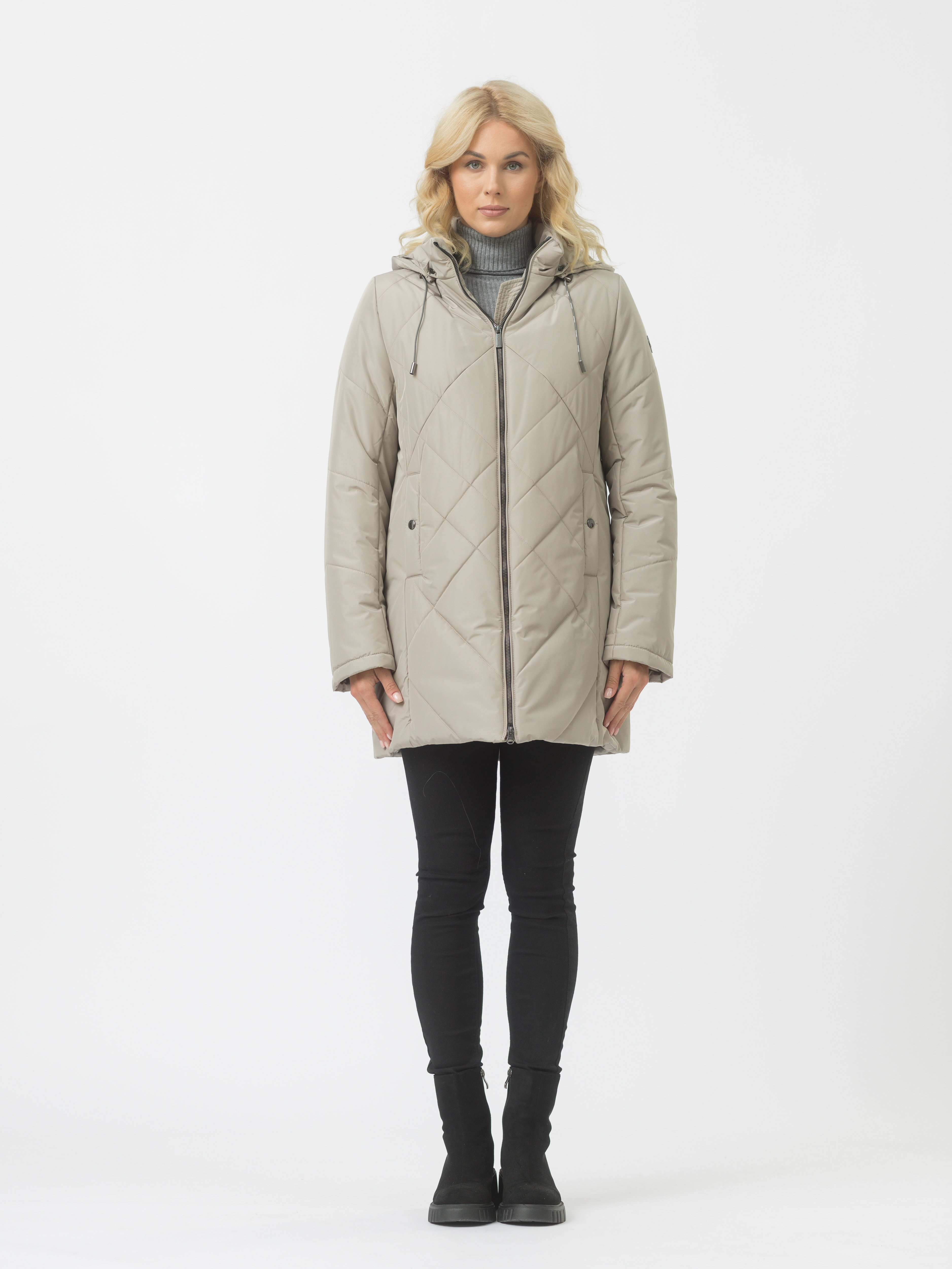 

Куртка женская Maritta 30-3024-10 бежевая 40 EU, Бежевый, 30-3024-10