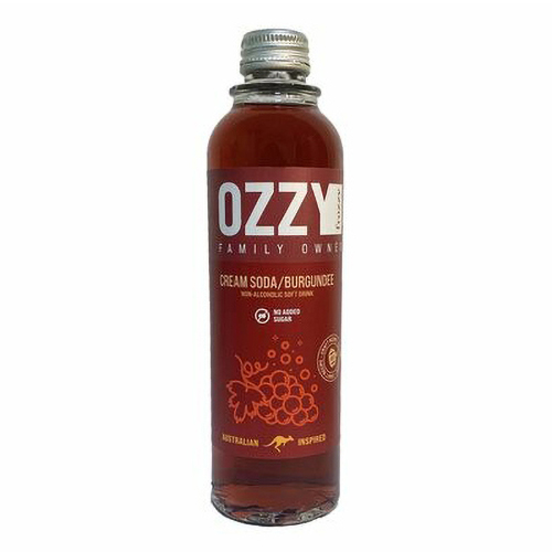 Газированный напиток Ozzy frozzy Крем-сода Бургундия 0,33 л