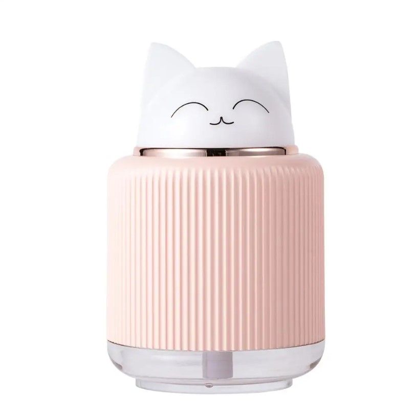 Воздухоувлажнитель NoBrand Humidifier Cat розовый