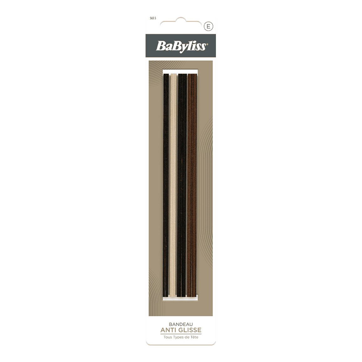 

Ободки детские Babyliss эластичные 4 шт, Черный;бежевый;коричневый