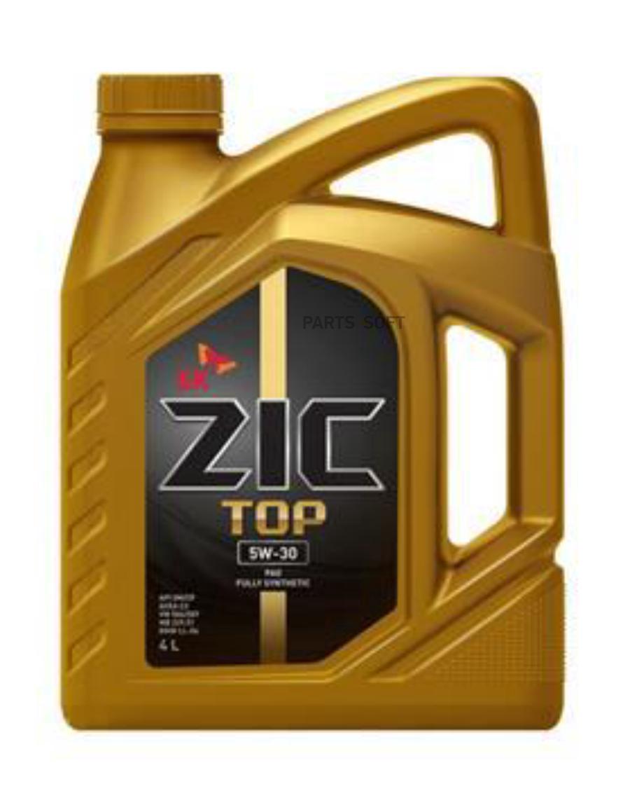 

ZIC Масло моторное 5W30 ZIC TOP 4л синтетика (FORMULA ESP) (пластик)