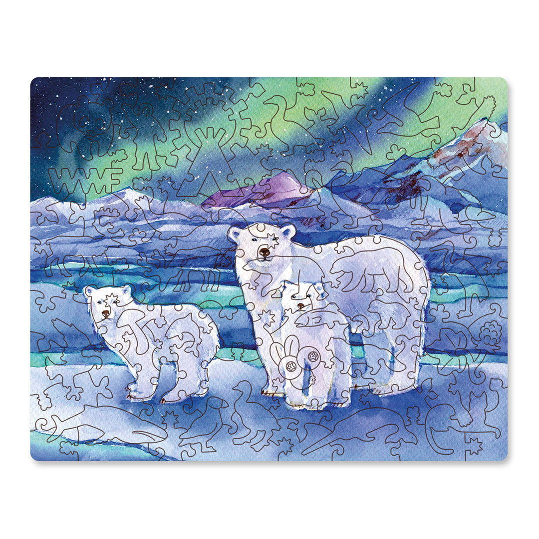 

Пазлы DAVICI Белый медведь 7-61-09-100, Коллекция WWF