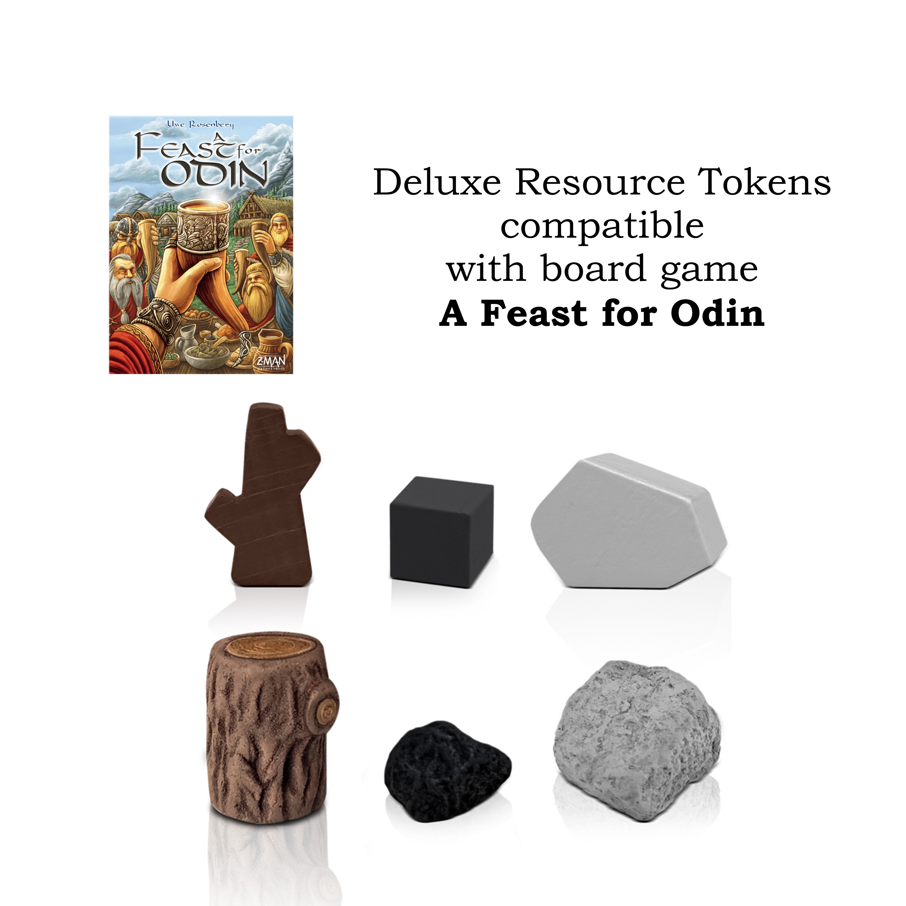 Набор реалистичных ресурсов Holy Tokens совместимый с A Feast for Odin Во славу Одина holy sister