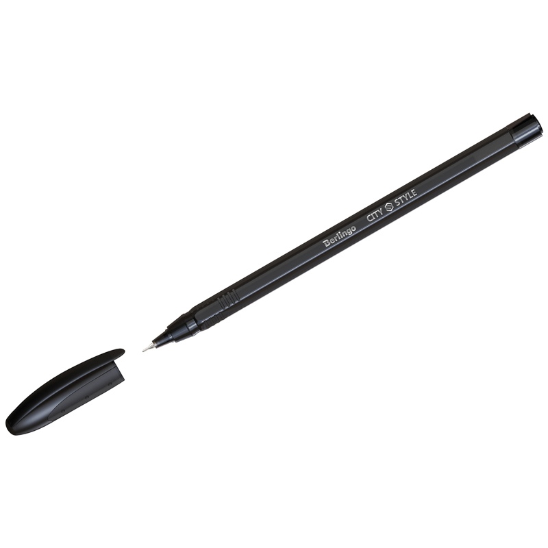 Ручка шариковая Berlingo City Style (0.7мм, черный цвет чернил) (CBp_70763)