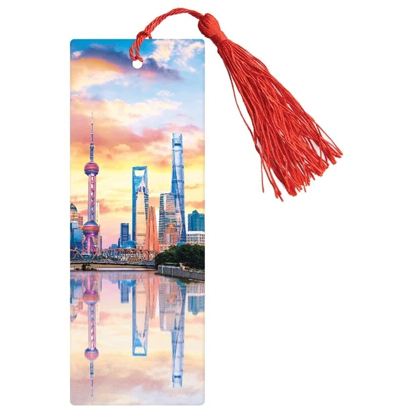 

Закладка для книг с линейкой ArtSpace Megapolis, 3D-эффект, декоративный шнурок (3D_45118)