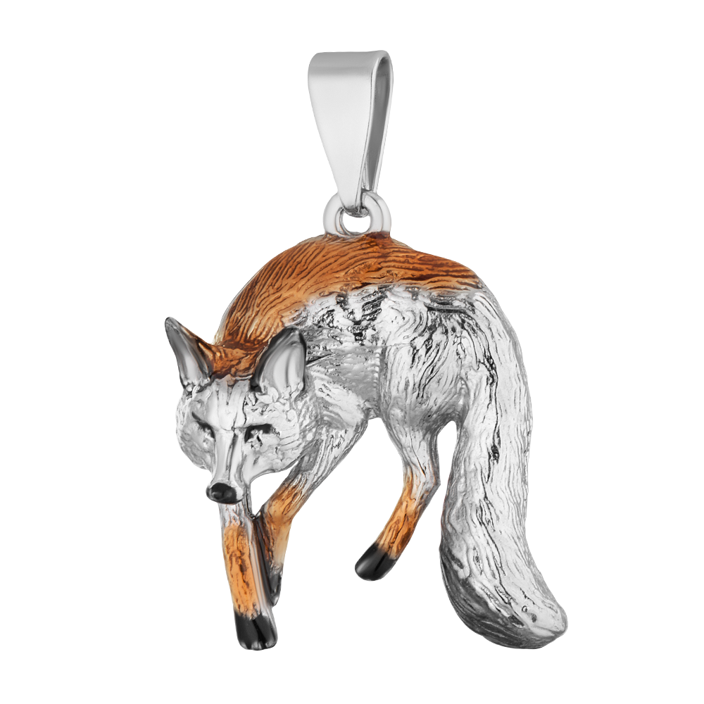 

Кулон из серебра ЮВЕЛИР КАРАТ 20310435/9, эмаль, 20310435/9