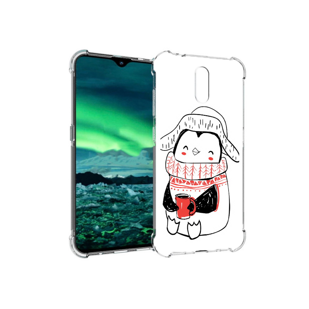 

Чехол MyPads Tocco для Nokia 2.3 Милый пингвин (PT142254.97.115), Прозрачный, Tocco