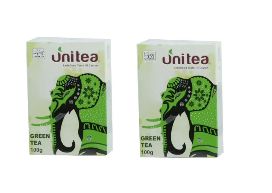 Чай Unitea зелёный, 100 г х 2 шт