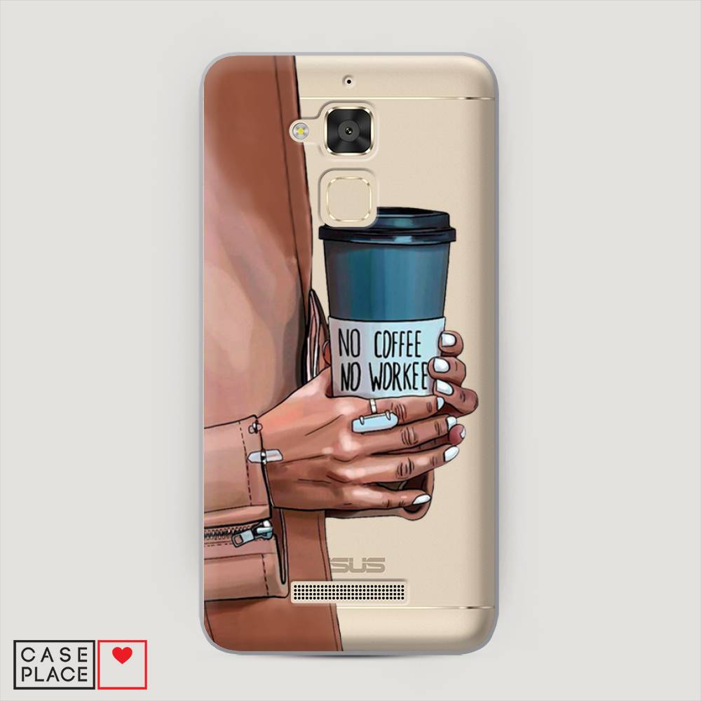 фото Чехол awog "no coffee" для asus zenfone 3 max zc520tl