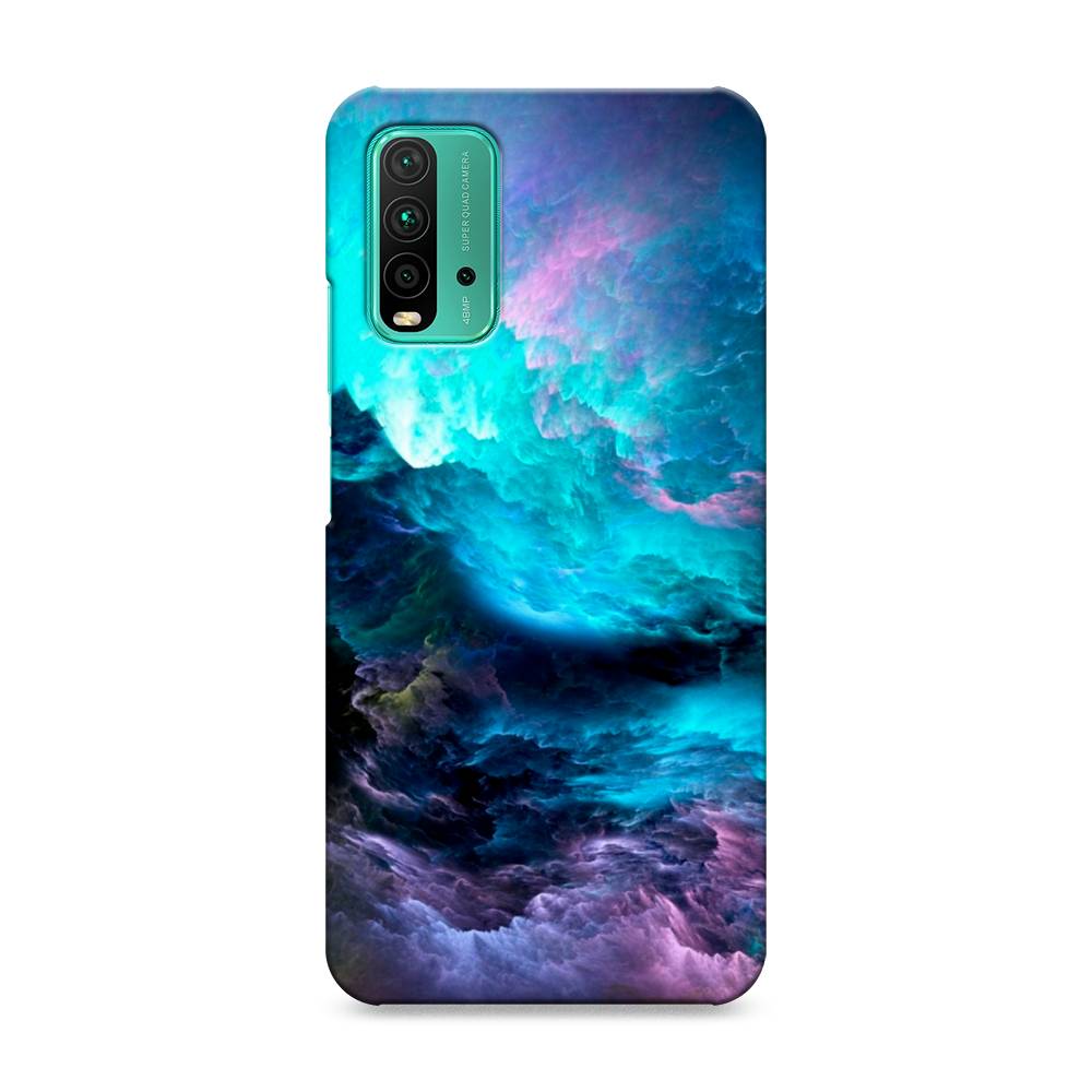 

Пластиковый чехол "Бирюзовое небо" на Xiaomi Redmi 9T, 39820-3