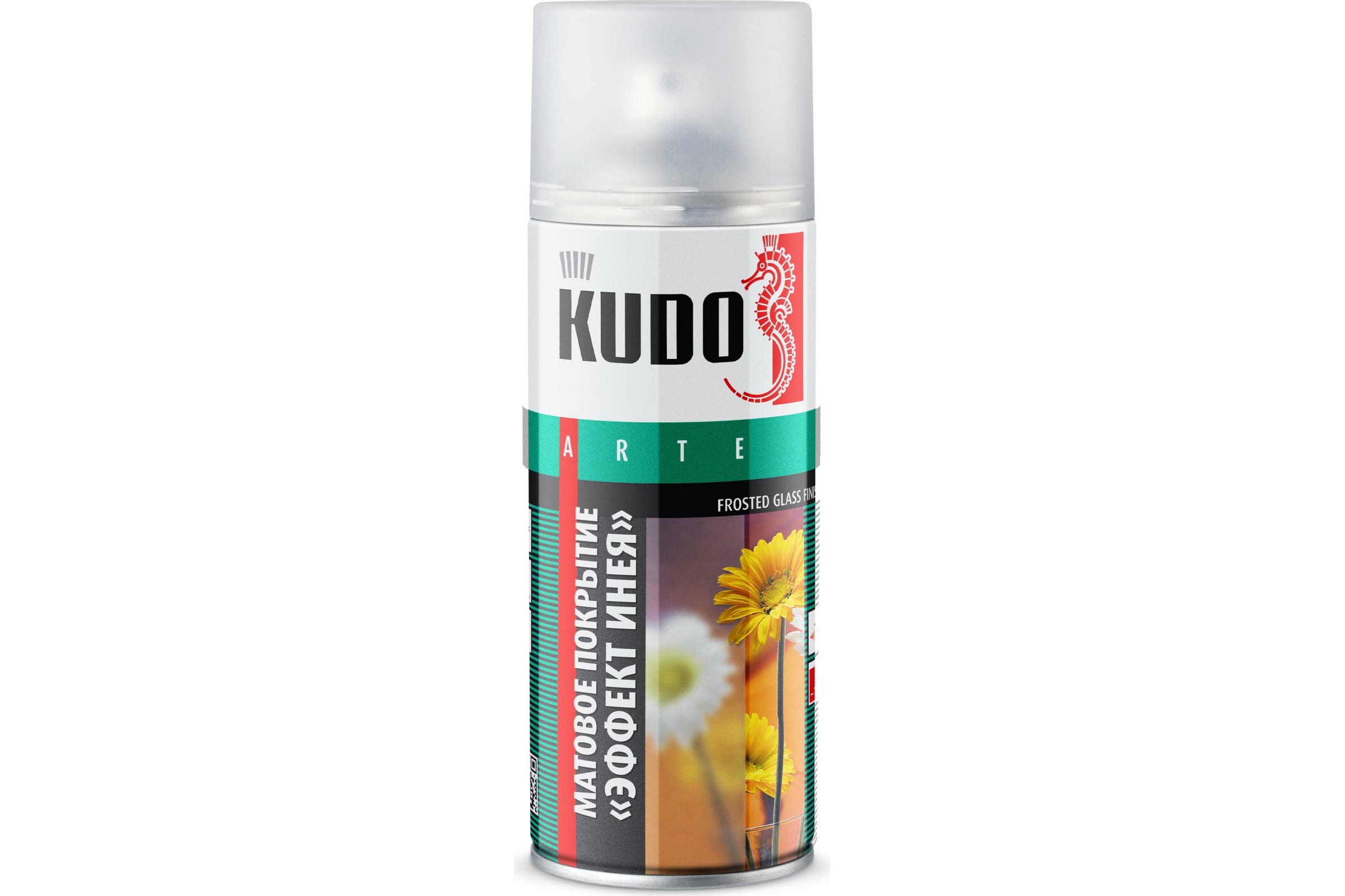 фото Декоративное покрытие для стекла kudo "эффект инея" 0,52л