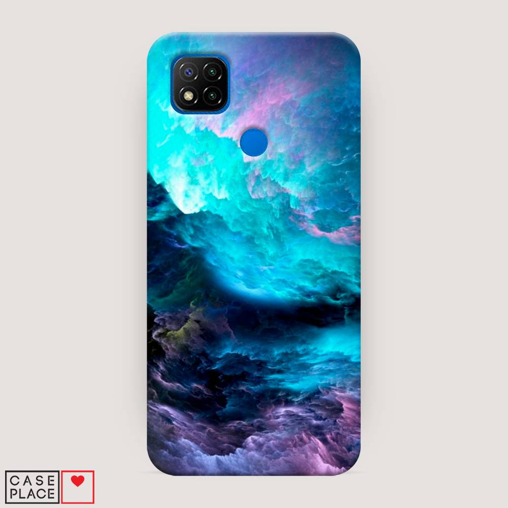

Пластиковый чехол "Бирюзовое небо" на Xiaomi Redmi 9C, 39020-3