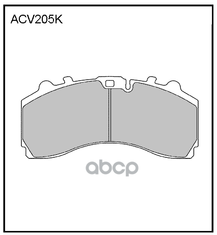 

Тормозные колодки ALLIED NIPPON дисковые WVA 29246 acv205k