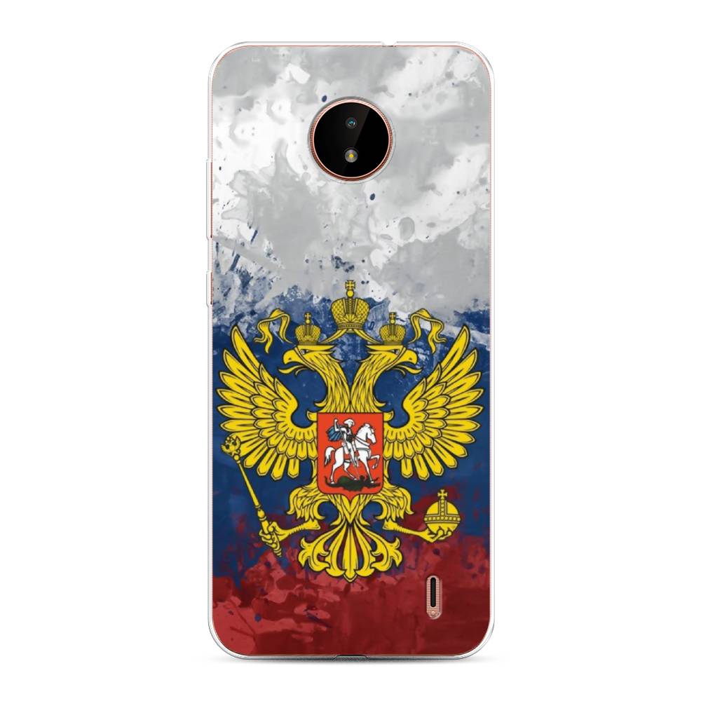 

Чехол Awog на Nokia C20 / Нокиа C20 "РФ", Белый;синий;красный, 124350-5