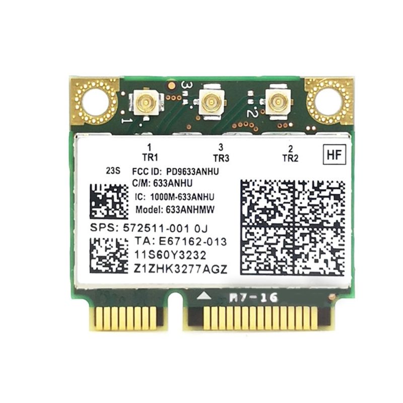 

Приемник Wi-Fi NoBrand для ноутбука; для компьютера Mini PCI-e 802.11a; 802.11g, Зеленый;белый