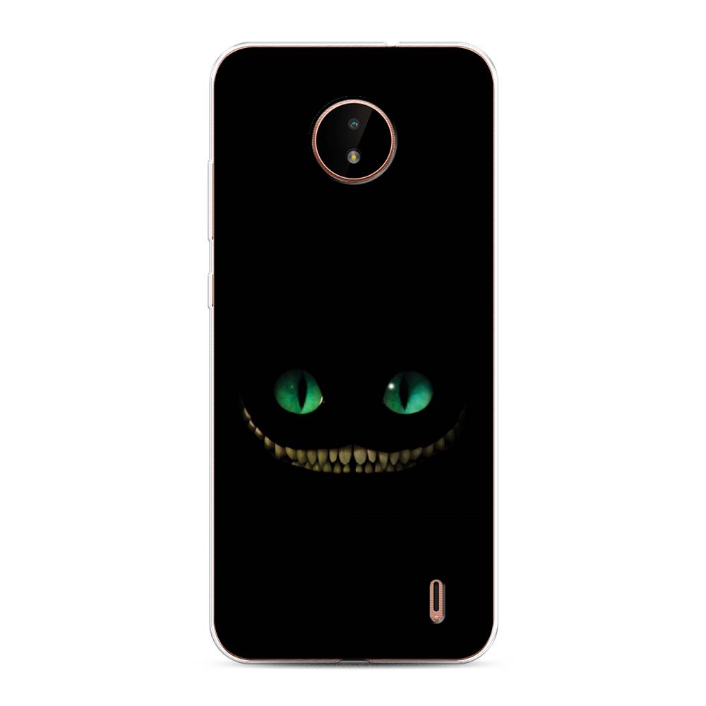 

Чехол Awog на Nokia C20 / Нокиа C20 "Зеленоглазый чеширский кот", 124350-10