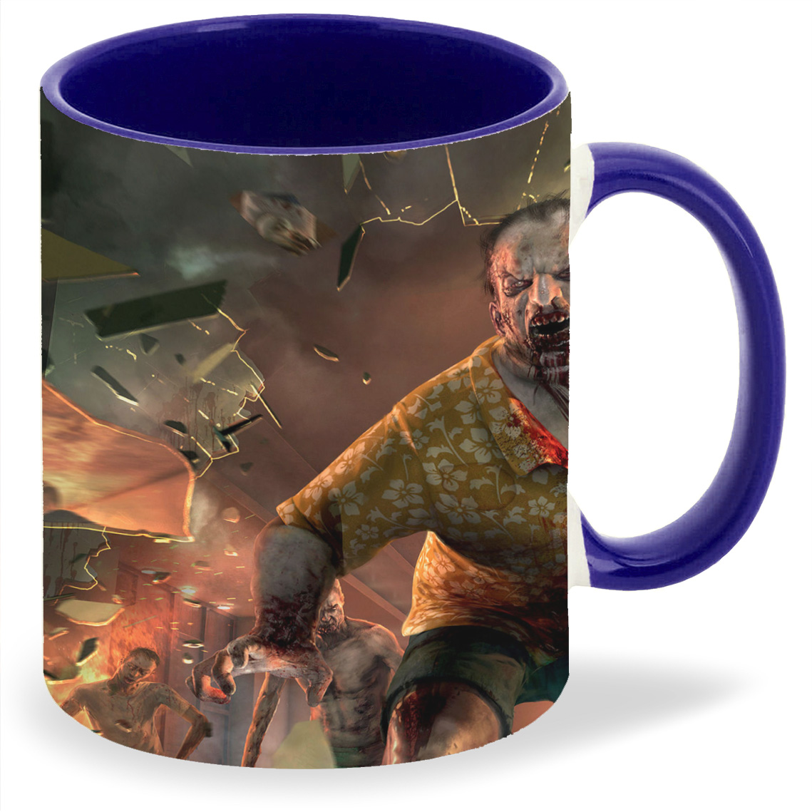 

Кружка CoolPodarok dead island Зомби Разбитое стекло, dead island Зомби Разбитое стекло