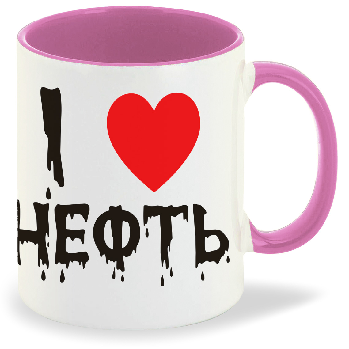 

Кружка CoolPodarok Я люблю нефть, Я люблю нефть