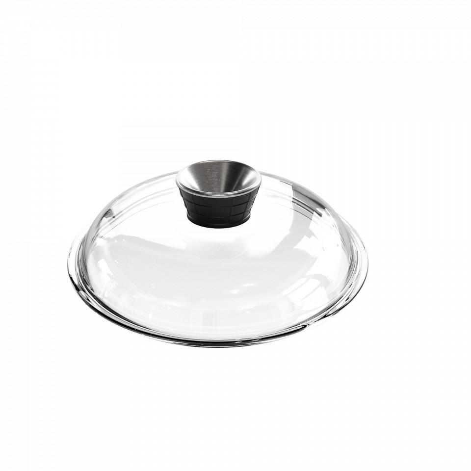 Крышка стеклянная AMT Glass Aroma Lids 20 см с арома-ручкой-дозатором 3790₽