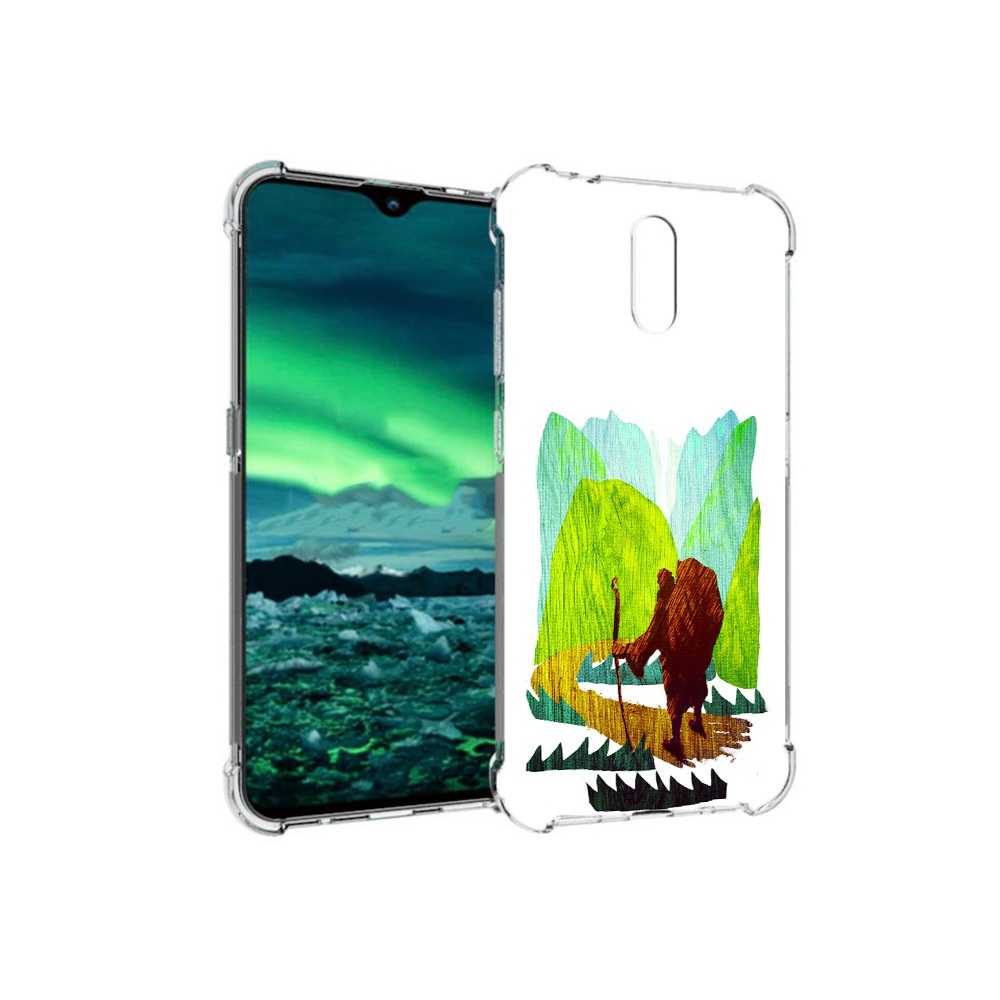 

Чехол MyPads Tocco для Nokia 2.3 Лесная тропа (PT142254.97.106), Прозрачный, Tocco