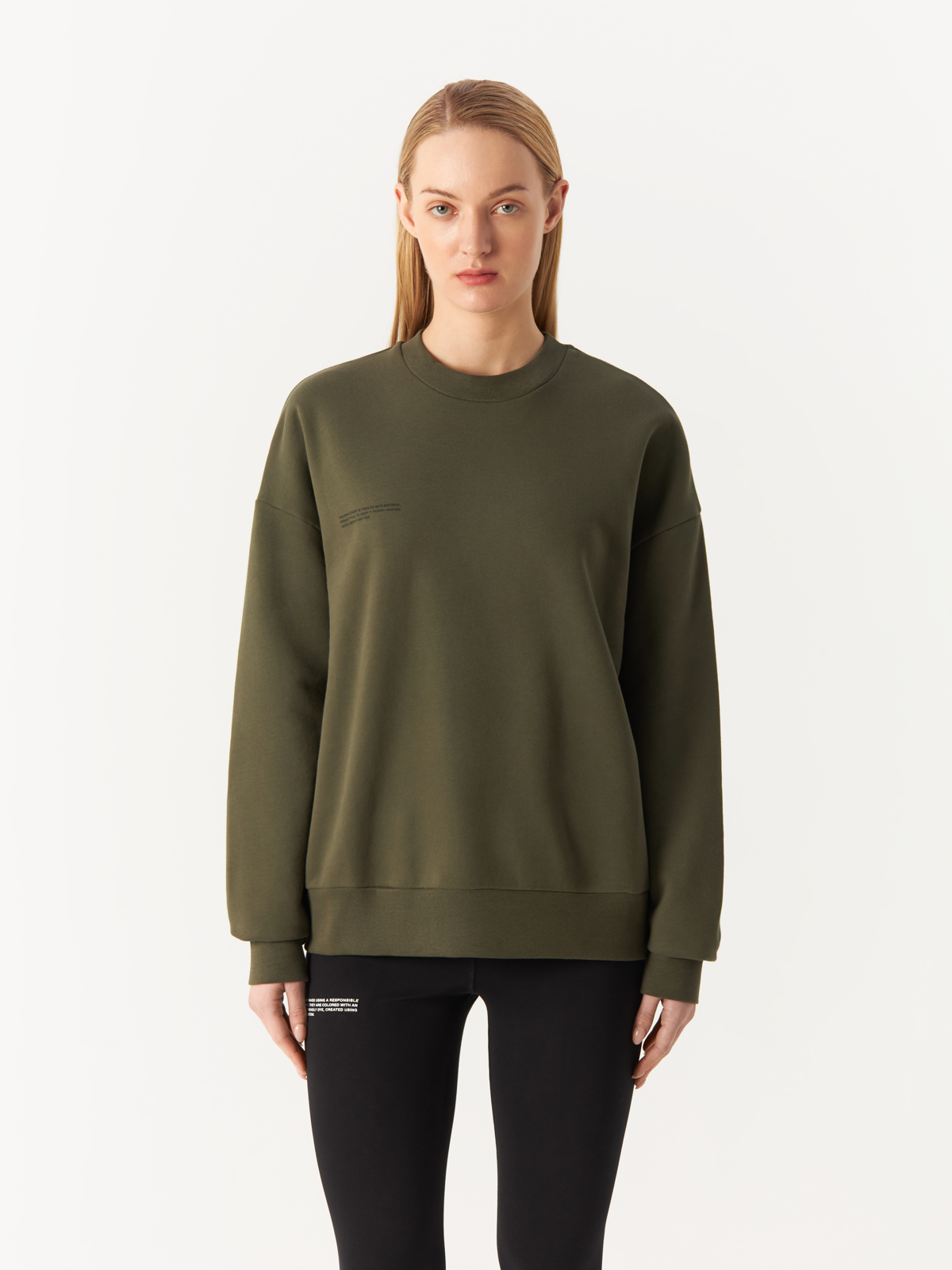 

Свитшот унисекс PANGAIA хаки L, 365 Sweatshirt