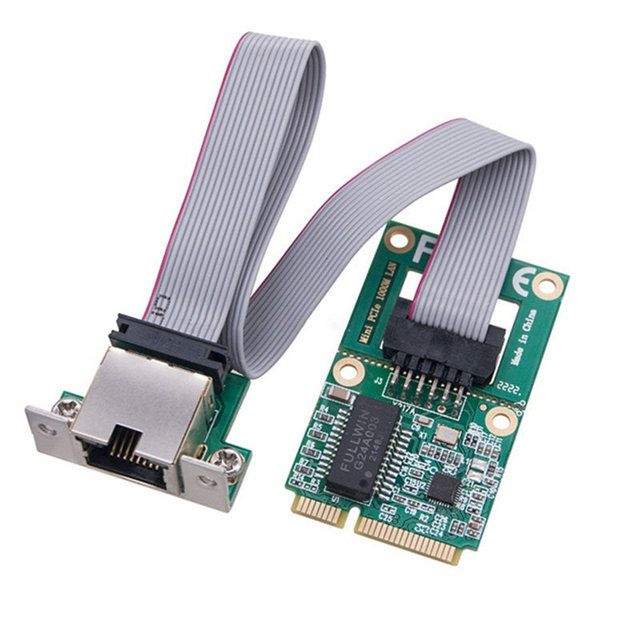 

Приемник Wi-Fi NoBrand для компьютера Mini PCI-e, Зеленый;белый