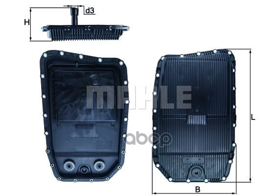 Фильтр Акпп Mahle/Knecht HX152