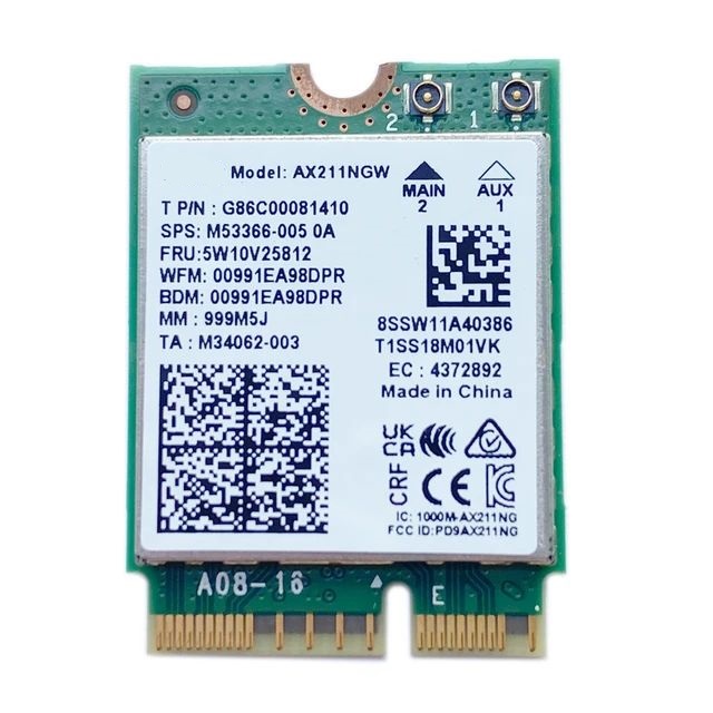 

Приемник Wi-Fi NoBrand M.2