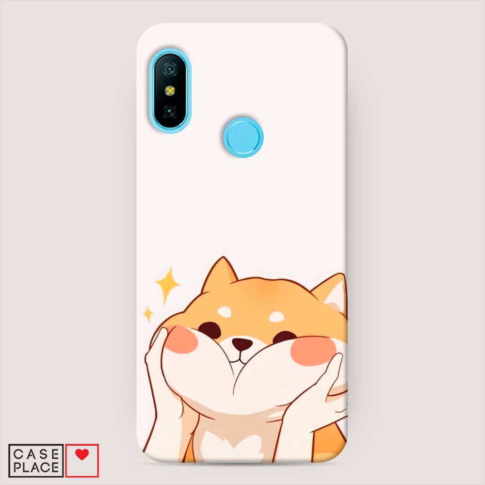 

Пластиковый чехол "Сладкий песик" на Xiaomi Mi A2 Lite, 34220-1