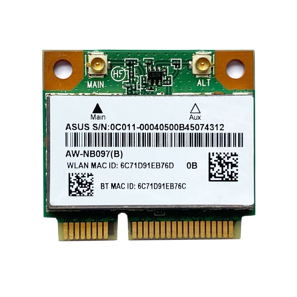 

Приемник Wi-Fi NoBrand Mini PCI-e 802.11a; 802.11g, Зеленый;белый