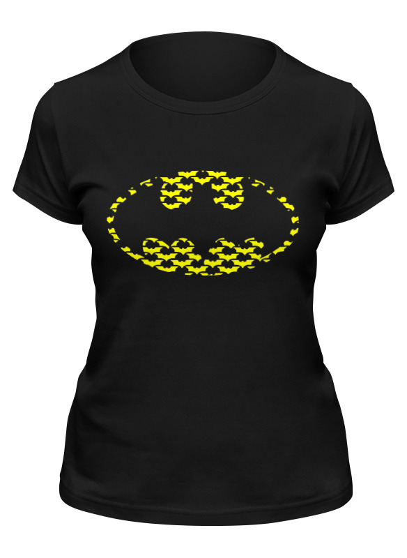 

Футболка женская Printio Бэтмен (batman) черная S, Черный, Бэтмен (batman)