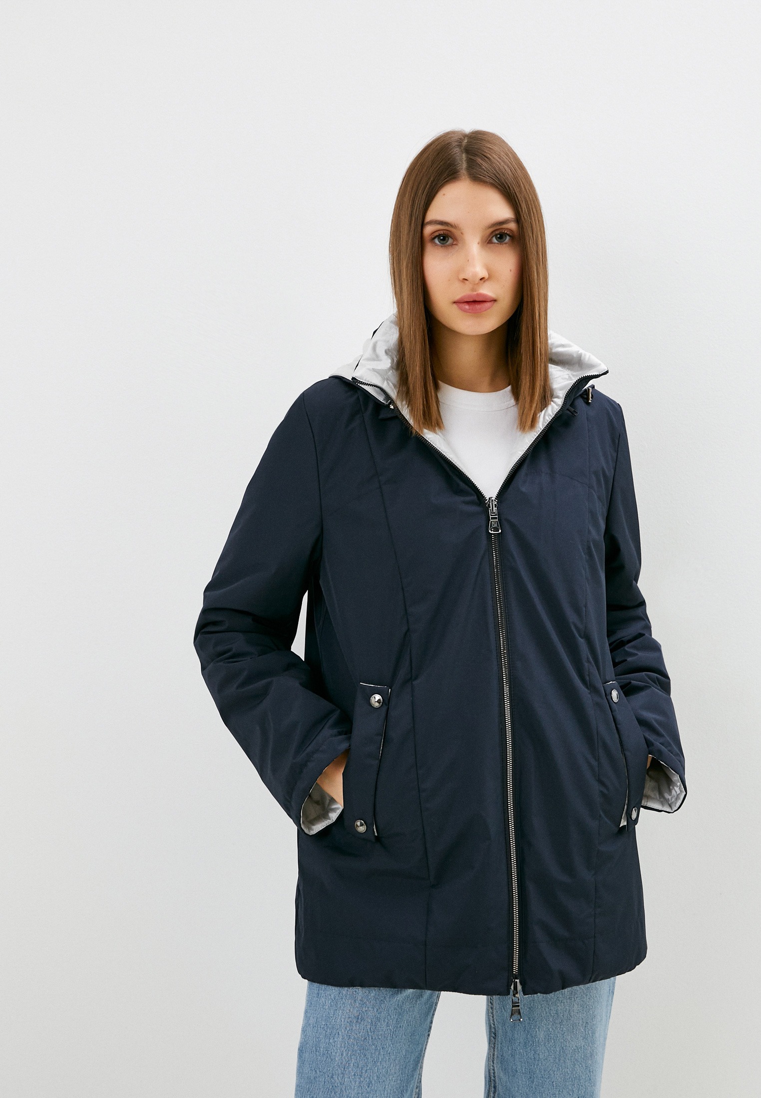 

Куртка женская Maritta 29-3019-10 синяя 52 EU, Синий, 29-3019-10
