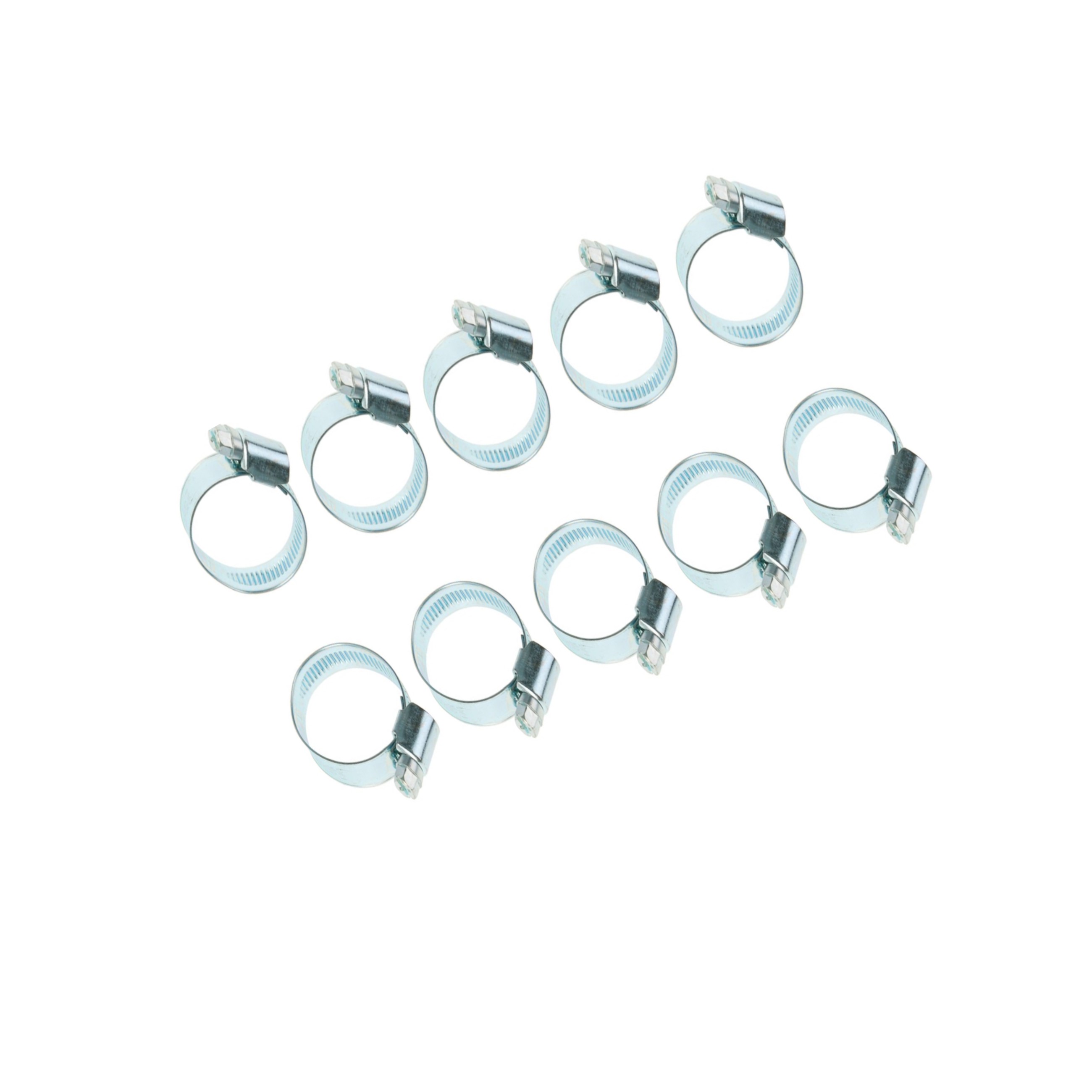 

Червячный хомут W1 алюцинковая сталь, MakDi, 32-50 мм 10 шт., лента 9 - W1