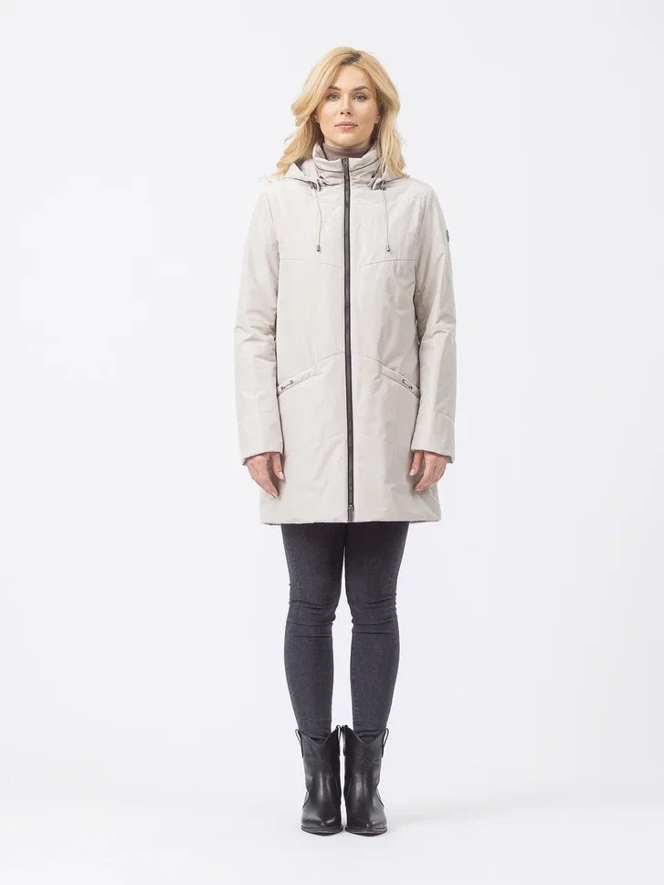 

Куртка женская Maritta 29-3025-10 бежевая 50 EU, Бежевый, 29-3025-10