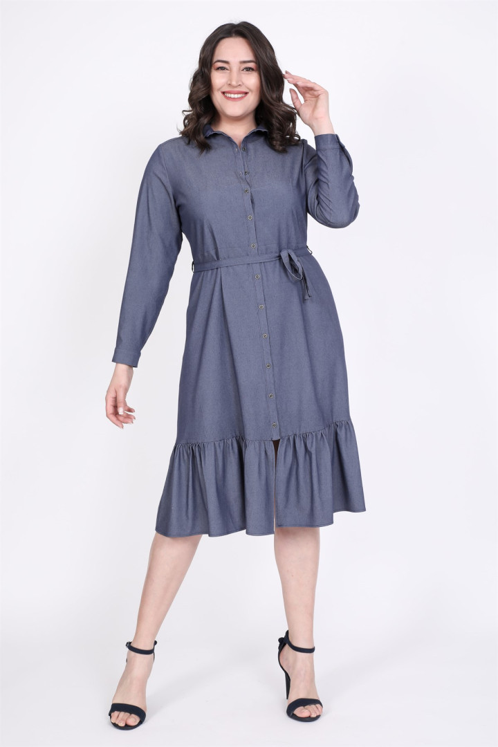

Платье женское My Line Moda 779 синее 42 RU (товары доставляются из-за рубежа), 779