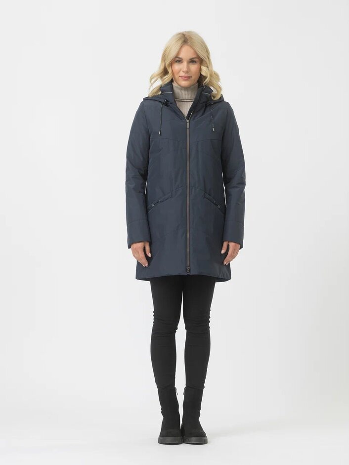 

Куртка женская Maritta 29-3025-10 синяя 42 EU, Синий, 29-3025-10